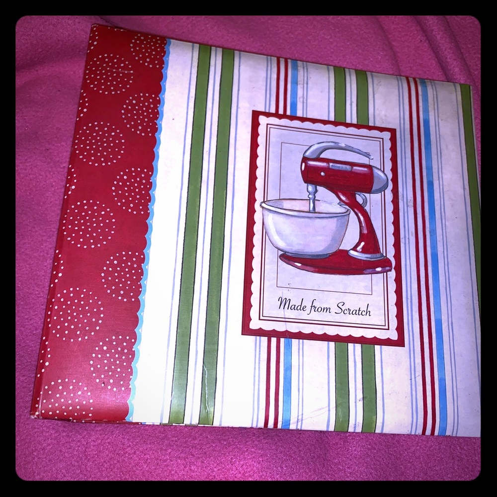 Cookbook! Never used and comes with recipe cards